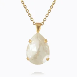 Caroline Svedbom Classic Drop Halsband/Linen Ignite (Guld)