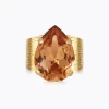 Caroline Svedbom Classic Drop Ring / Light Colorado Topaz (Guld)