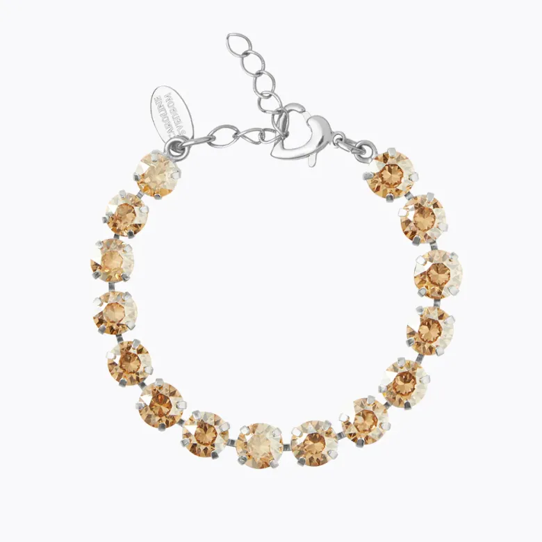 Caroline Svedbom Cora Armband / Golden Shadow (Rhodium)