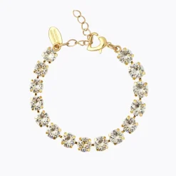 Caroline Svedbom Cora Armband / Crystal (Guld)