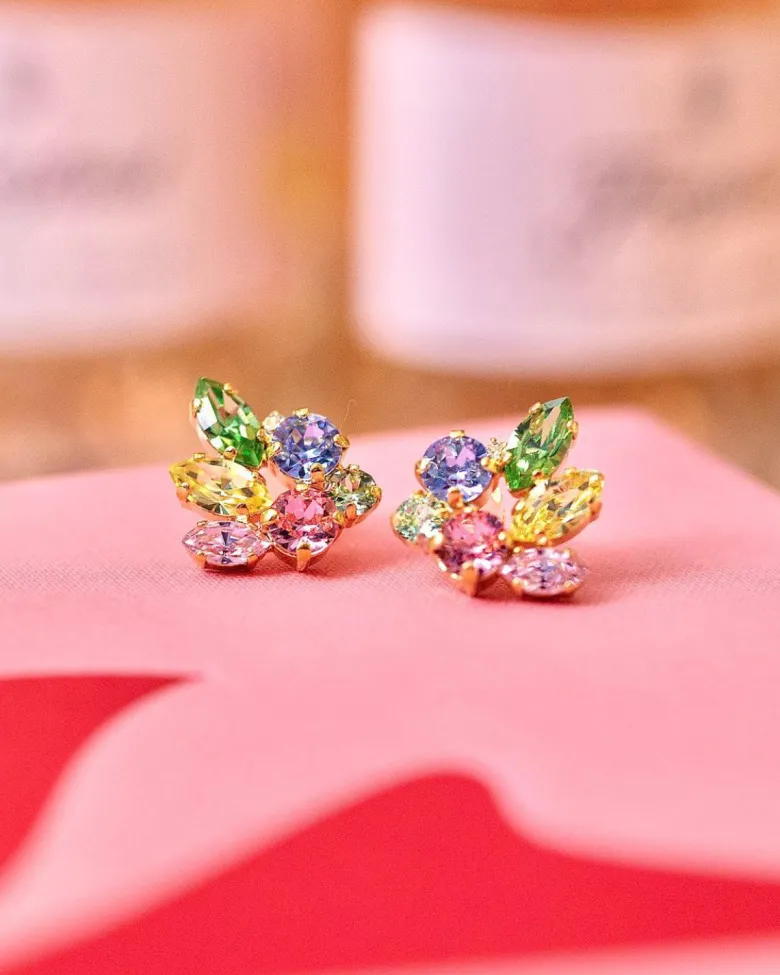 Caroline Svedbom Cora Earcuff / Pastel Combo (Guld)