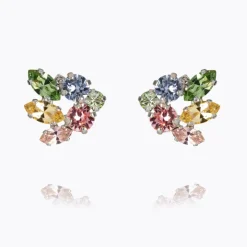 Caroline Svedbom Cora Earcuff / Pastel Combo (Rhodium)