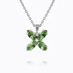Caroline Svedbom Crystal Star Halsband / Peridot (Rhodium)