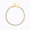 Caroline Svedbom Crystal Navette Armband/ Crystal (Guld)