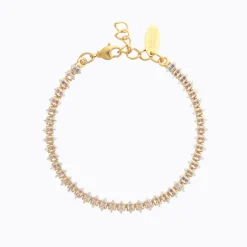 Caroline Svedbom Crystal Navette Armband/ Crystal (Guld)