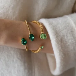 Caroline Svedbom Daria Armband / Peridot (Guld)