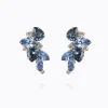 Caroline Svedbom Demi Örhängen/ Blue Combo (Rhodium)