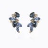 Caroline Svedbom Demi Örhängen/ Blue Combo (Guld)