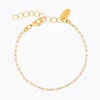 Caroline Svedbom Evelyne Armband Crystal – Guld