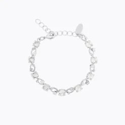 Caroline Svedbom Fay Armband, Crystal – Rhodium