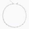 Caroline Svedbom Fay Halsband, Crystal – Rhodium