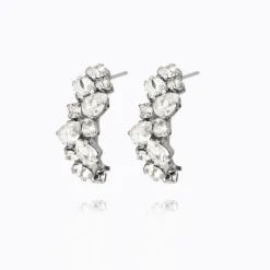 Caroline Svedbom Gabriella Örhängen/ Crystal (Rhodium)