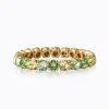 Caroline Svedbom Gia Stud Armband/ Lime Combo (Guld)