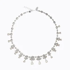 Caroline Svedbom Grand Entrence Halsband / Crystal (Rhodium)