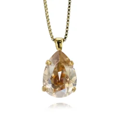 Caroline Svedbom Halsband Mini Drop Golden Shadow (Guld)