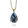 Caroline Svedbom Halsband Mini Drop Denim Blue (Guld)