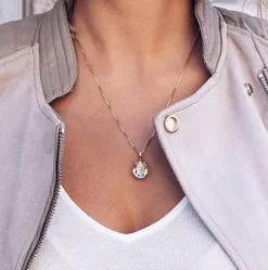 Caroline Svedbom Halsband Classic Drop Silk (Guld)