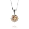 Caroline Svedbom Halsband Classic Stud Golden Shadow (Rhodium)