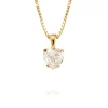 Caroline Svedbom Halsband Heart Crystal (Guld)
