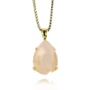 Caroline Svedbom Halsband Mini Drop Ivory Cream (Guld)