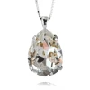 Caroline Svedbom Halsband Classic Drop Crystal (Rhodium)