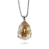 Caroline Svedbom Halsband Mini Drop Golden Shadow (Rhodium)