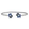 Caroline Svedbom Isa Armband Rhodium / Blue Combo