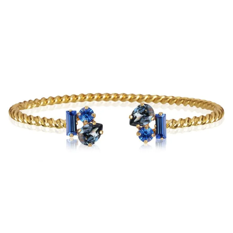 Caroline Svedbom Isa Armband Guld / Blue Combo