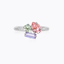 Caroline Svedbom Isa Ring / Pastel Combo (Rhodium)