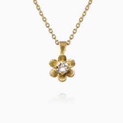 Caroline Svedbom Juni Halsband / Crystal (Guld)