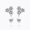 Caroline Svedbom Juni Örhängen / Pearl Crystal (Rhodium)