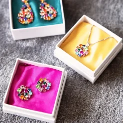 Caroline Svedbom Kassandra Halsband / Rainbow Combo (Rhodium)