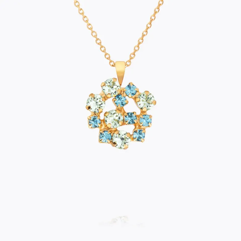 Caroline Svedbom Kassandra Halsband/ Blue Combo (Guld)