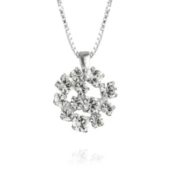 Caroline Svedbom Kassandra Halsband / Crystal (Rhodium)