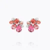 Caroline Svedbom Katie Örhängen / Coral Combo (Rhodium)