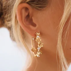 Caroline Svedbom Laurel Örhängen (Gold)