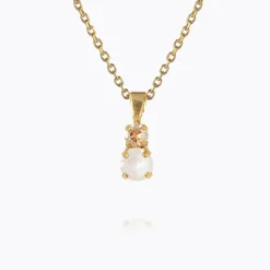 Caroline Svedbom Leah Halsband / Electric White Combo (Guld)
