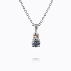 Caroline Svedbom Leah Halsband/ Blue Combo (Rhodium)