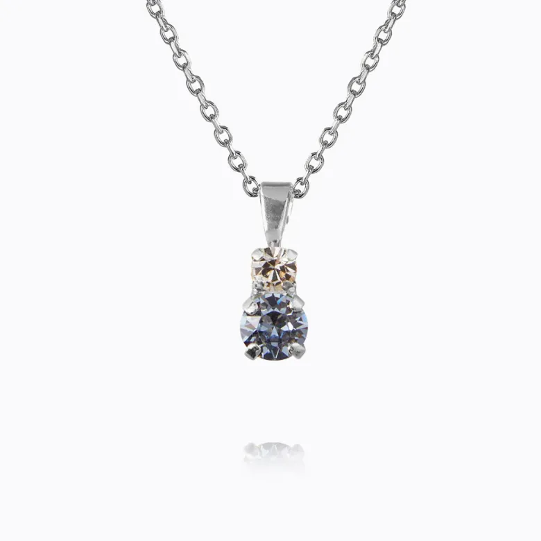 Caroline Svedbom Leah Halsband/ Blue Combo (Rhodium)