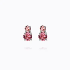 Caroline Svedbom Leah Örhängen/ Rose Combo (Rhodium)