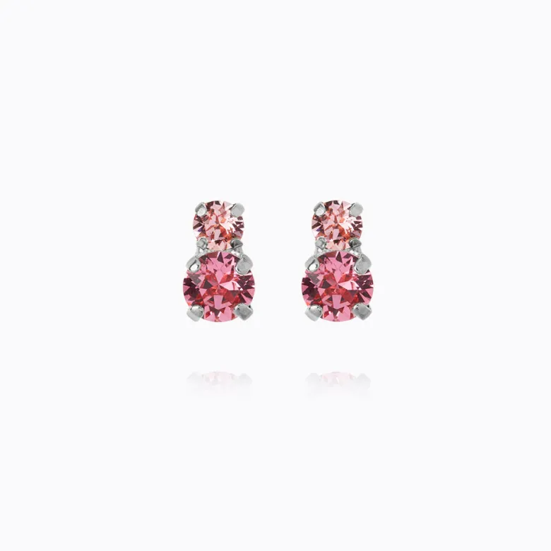 Caroline Svedbom Leah Örhängen/ Rose Combo (Rhodium)