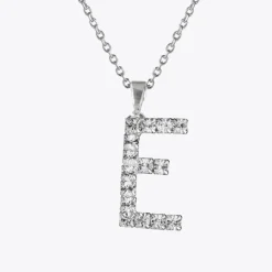 Caroline Svedbom Letter E Halsband/ Crystal
