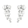 Caroline Svedbom Little Miss Pearl Örhängen / Pearl + Crystal (Rhodium)