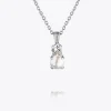 Caroline Svedbom Love Pearl Halsband / Pearl + Crystal (Rhodium)