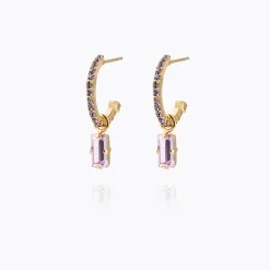 Caroline Svedbom Lucy Örhängen / Violet +Tanzanite – Guld