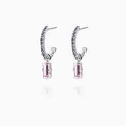 Caroline Svedbom Lucy Örhängen / Violet +Tanzanite – Rhodium