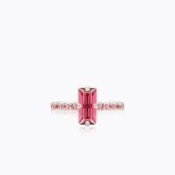 Caroline Svedbom Lucy Ring / Rose + Light Rose – Rhodium