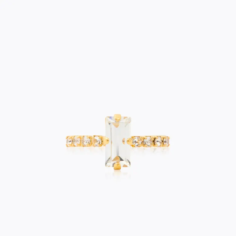 Caroline Svedbom Lucy Ring / Crystal – Guld
