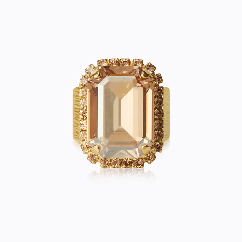 Caroline Svedbom Lydia Cocktail Ring / Golden Shadow (Guld)