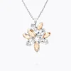 Caroline Svedbom Melia Halsband/ Crystal / Golden Shadow (Rhodium)